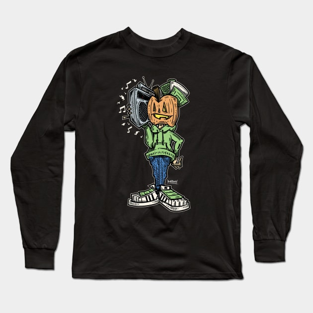 "Here Comes That Beat!" Long Sleeve T-Shirt by PheckArt